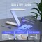 UV Light for Resin Curing, 54W UV Resin Light Lamp, Wireless & Foldable, 3-in-1 Uses for Molds, DIY Craft Deco (White)